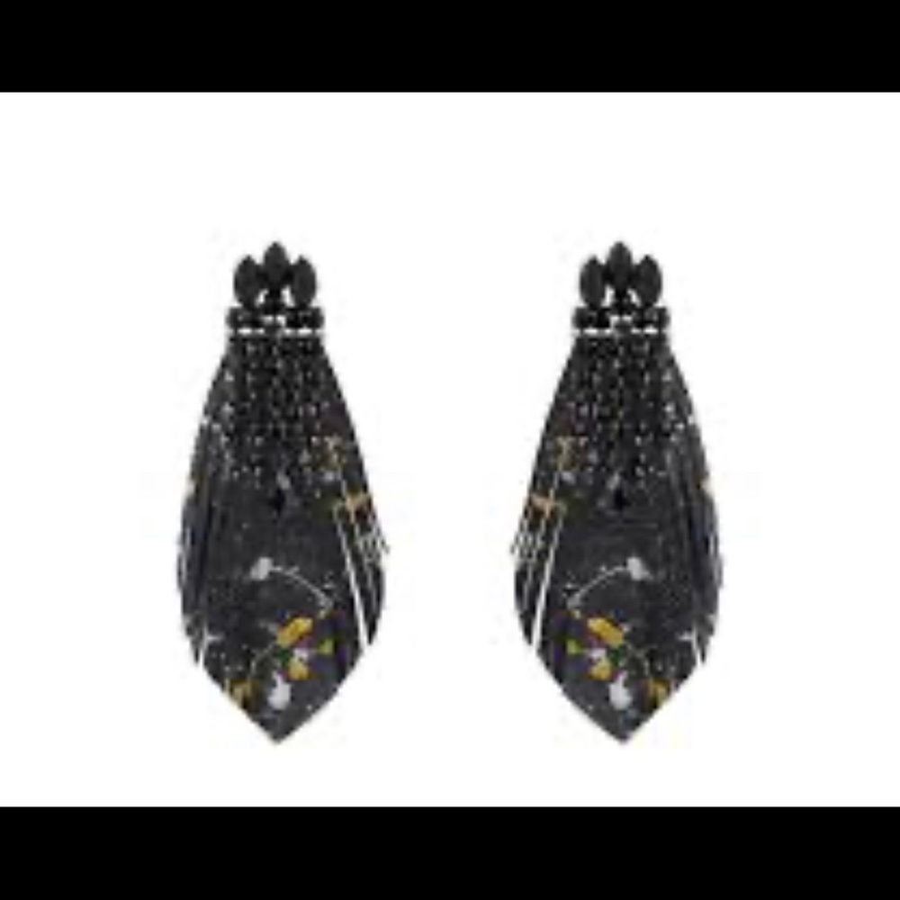Feather earrings